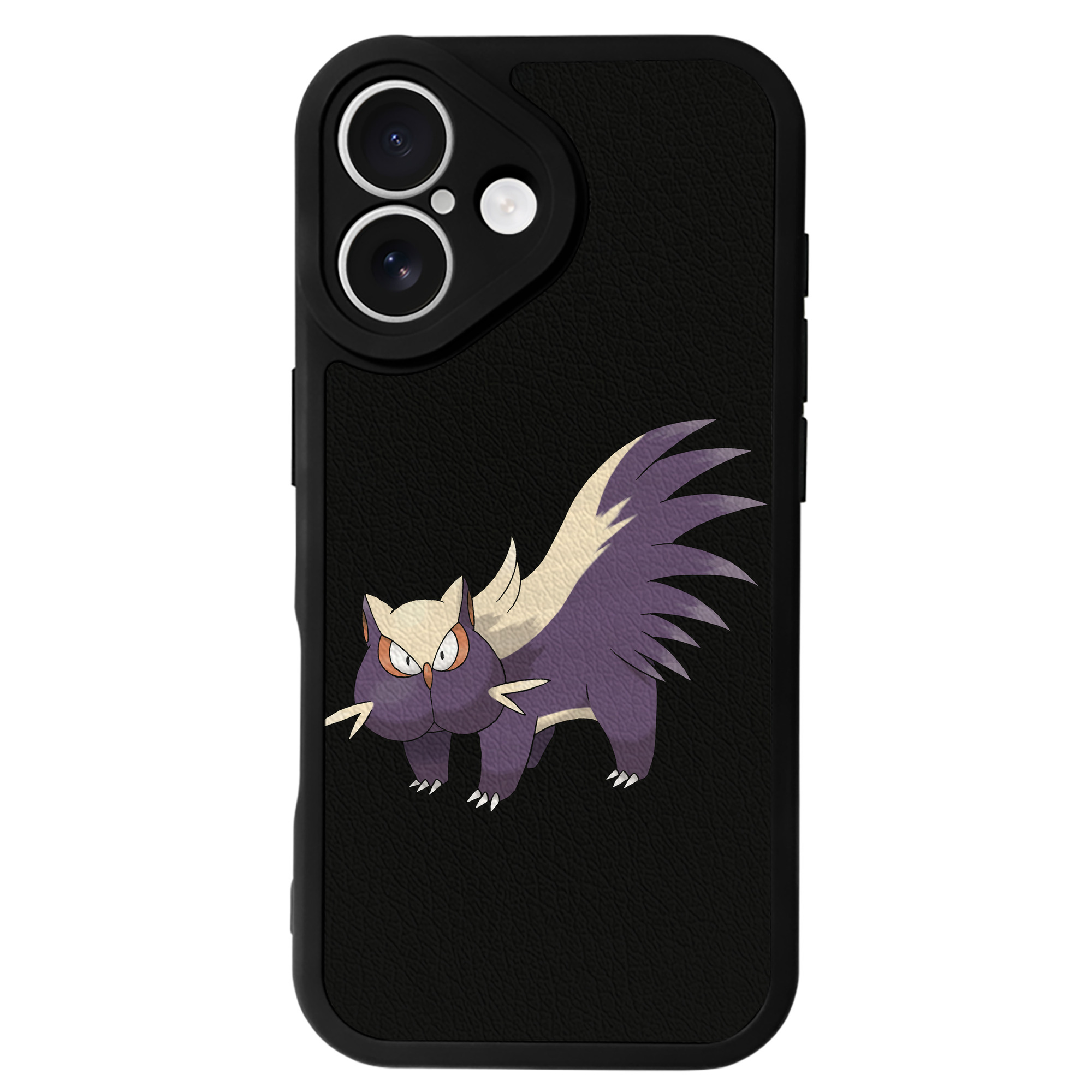 （画像用） ポケットモンスター Pokémon 【iPhone 16シリーズ対応】シリコンスマホケース（レザー調） 材質：シリコン